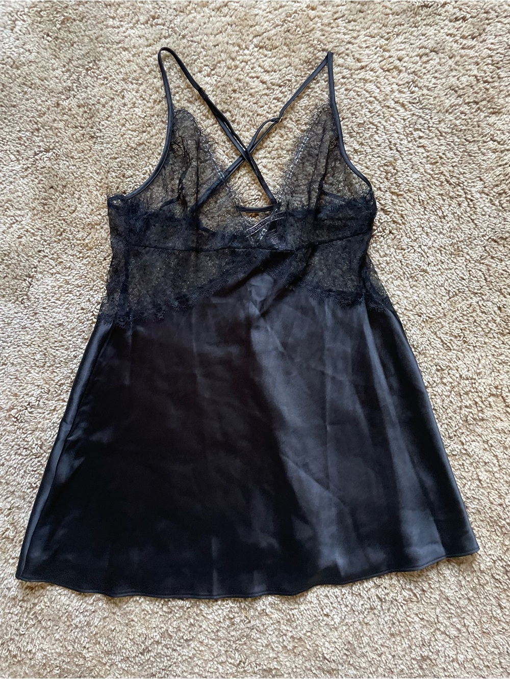 Victoria's Secret Very Sexy Women’s Size Small Lace Babydoll Black Lingerie Sexy